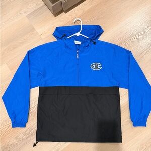 Champion Two-Tone Blue and Black Jacket